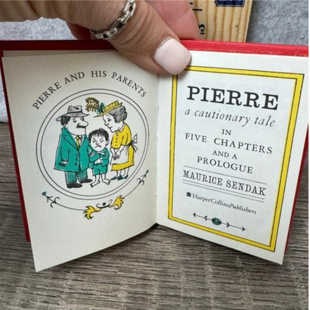 Maurice Sendak Pierre Tiny Story Book Vtg 1962 Harper Collins EUC Collectible